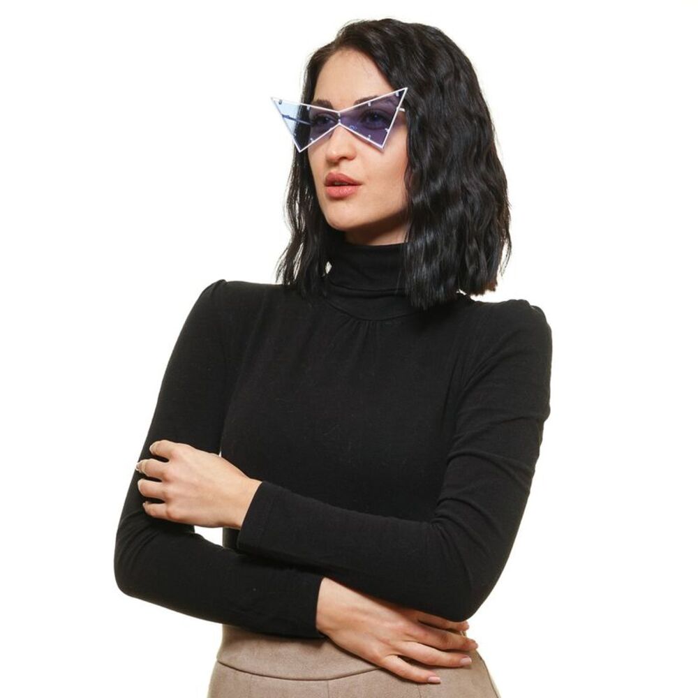 Kenzo White Plastic Women's Sunglasses